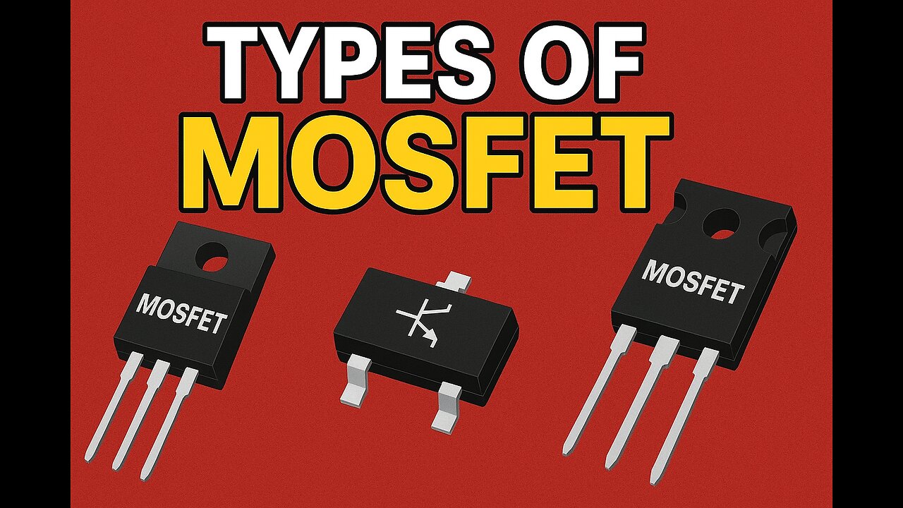 Types of MOSFET | FET Types Simplified | #mosfet #fets #electronics #analogelectronics #transistor