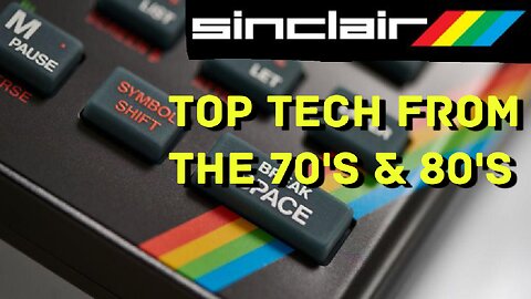 Sinclair Tech from the 70's & 80's