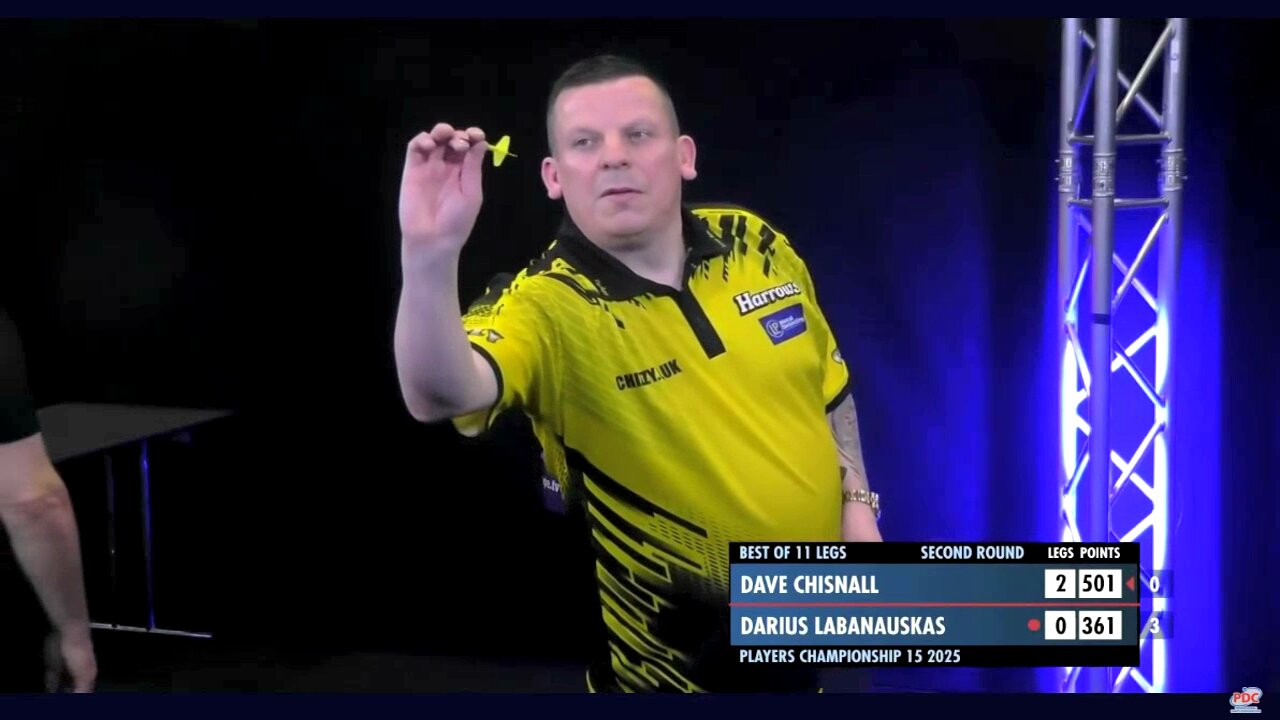 Dave Chisnall PC 15 9