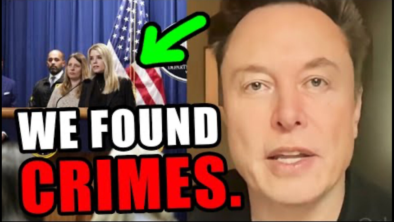 Elon Musk says CRIMINAL CASES are coming against Democrats