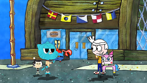 MUGEN - Gumball & Hanazuki vs. Lincoln Loud & Unikitty (beta) - Download