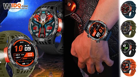 ⌚ Rugged Smartwatch for Outdoors & Everyday Power Moves 🔥