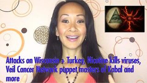 Attacks on Wisconsin + Turkey, Nicotine kills viruses, Veil Cancer Network puppet masters of Kabal and more