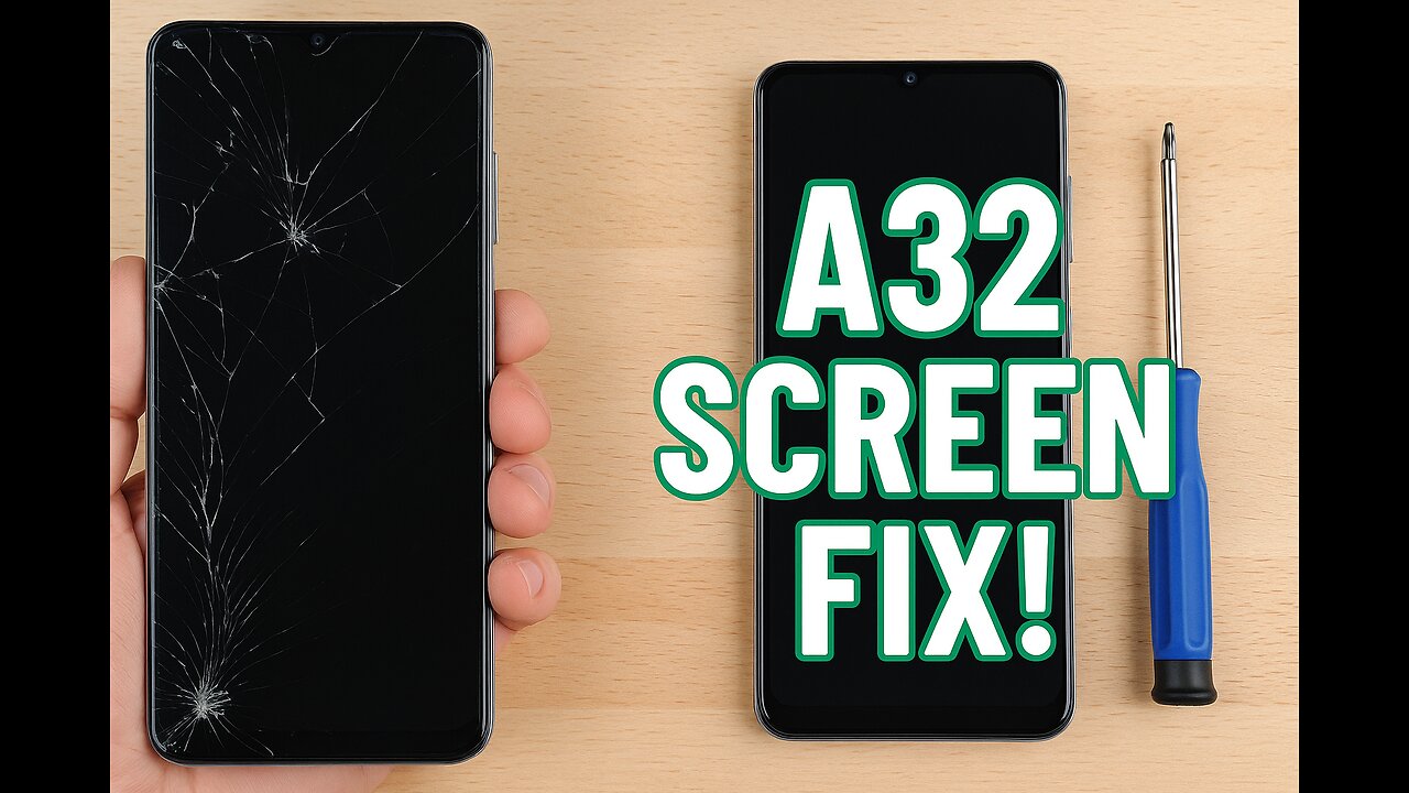 Samsung A32 Screen Replacement | Quick & Easy Repair Guide! 📱📲
