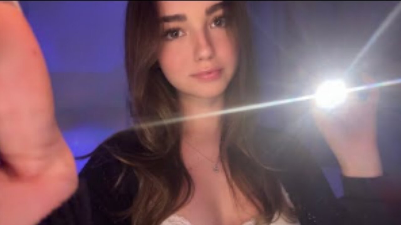 ASMR | face exam 🔦