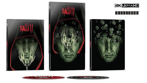 Saw II [4K UHD & Blu-ray & Digital Steelbook] Donnie Wahlberg