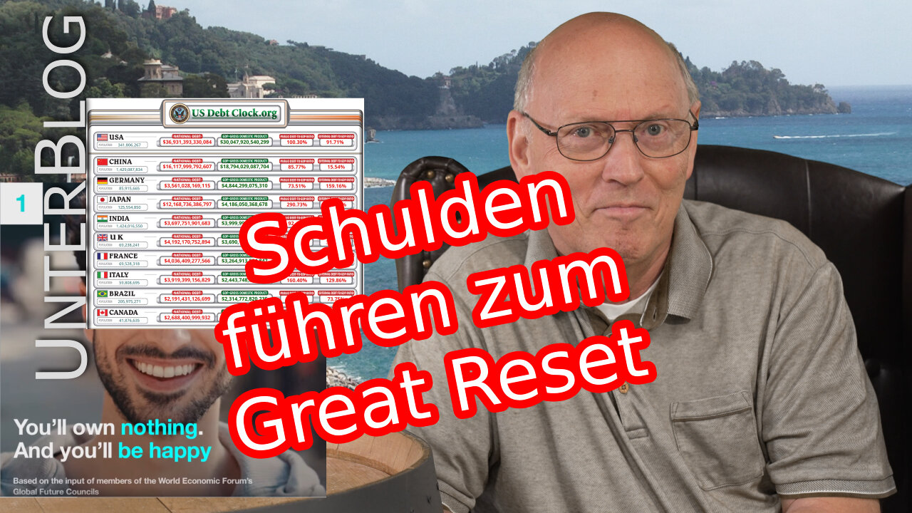 Great Reset unausweichlich? | Unser Geldsystem | Schuldenverteilung | Staaten | WEF