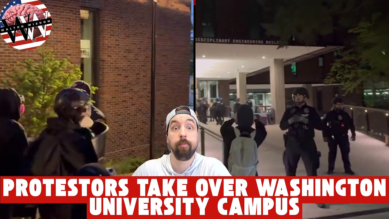 Washington University Protesters OCCUPY Seattle Campus, Face Police CRACKDOWN