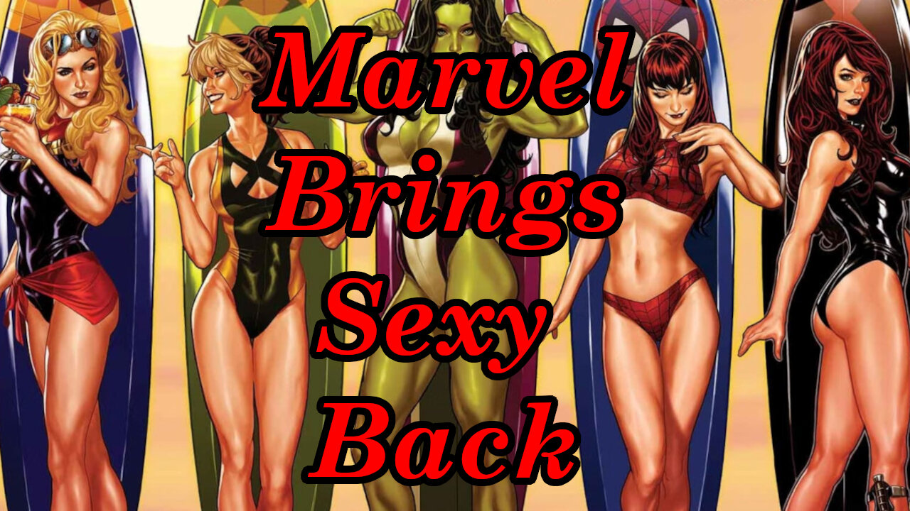 Hope for Marvel? First Sexy swimsuit edition in 30 years