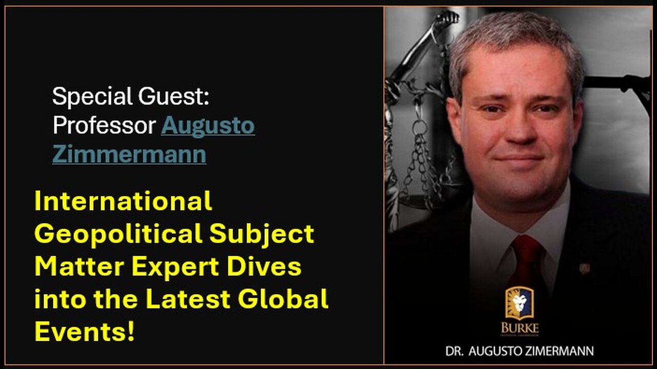 Our Guest Professor Zimmermann Dives Into the Latest Global Events!