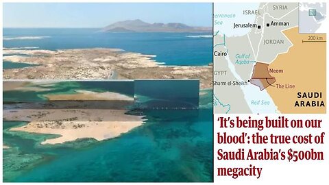 "Unveiling the Hidden Truths of Saudi Arabia's $1 Trillion 'The LINE' NEOM Project"