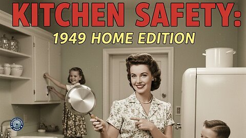 Kitchen Safety 1949: Vintage History Vault Films.