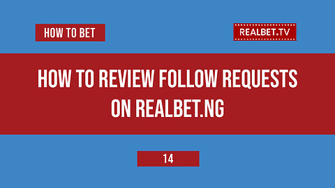 How to Review a Follow Request