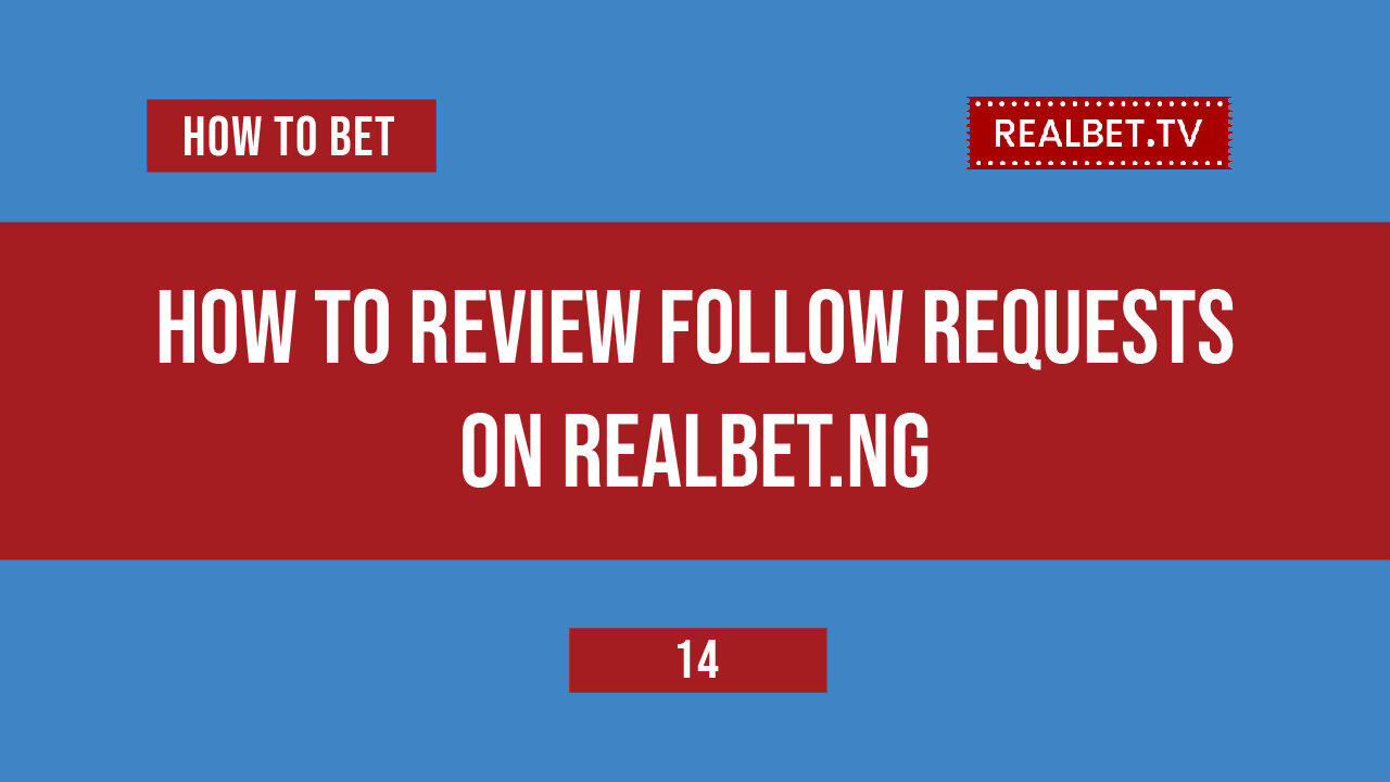 How to Review a Follow Request