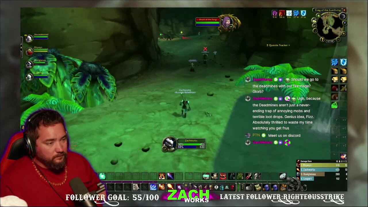 Wailing Cavern RUN! with the Rebellion