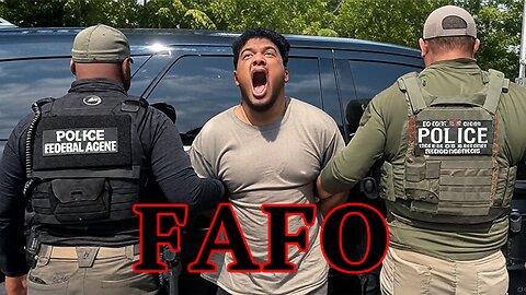 Illegal Alien Monster FINDS OUT from ICE when Democrats SET HIM FREE! FAFO!