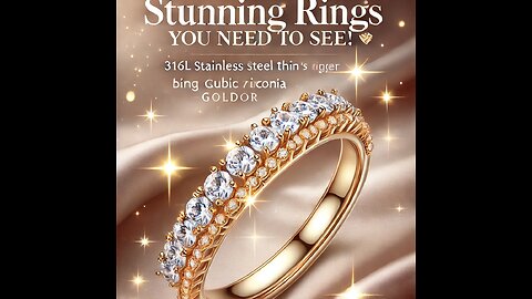 Dazzling Rings That Will Make Heads Turn! 💎🔥