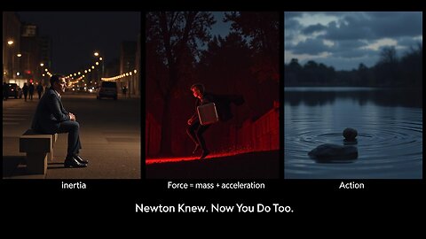 Newton’s 3 Laws Of Motion ⚡
