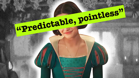 Snow White = 300 Million Dollars Wasted