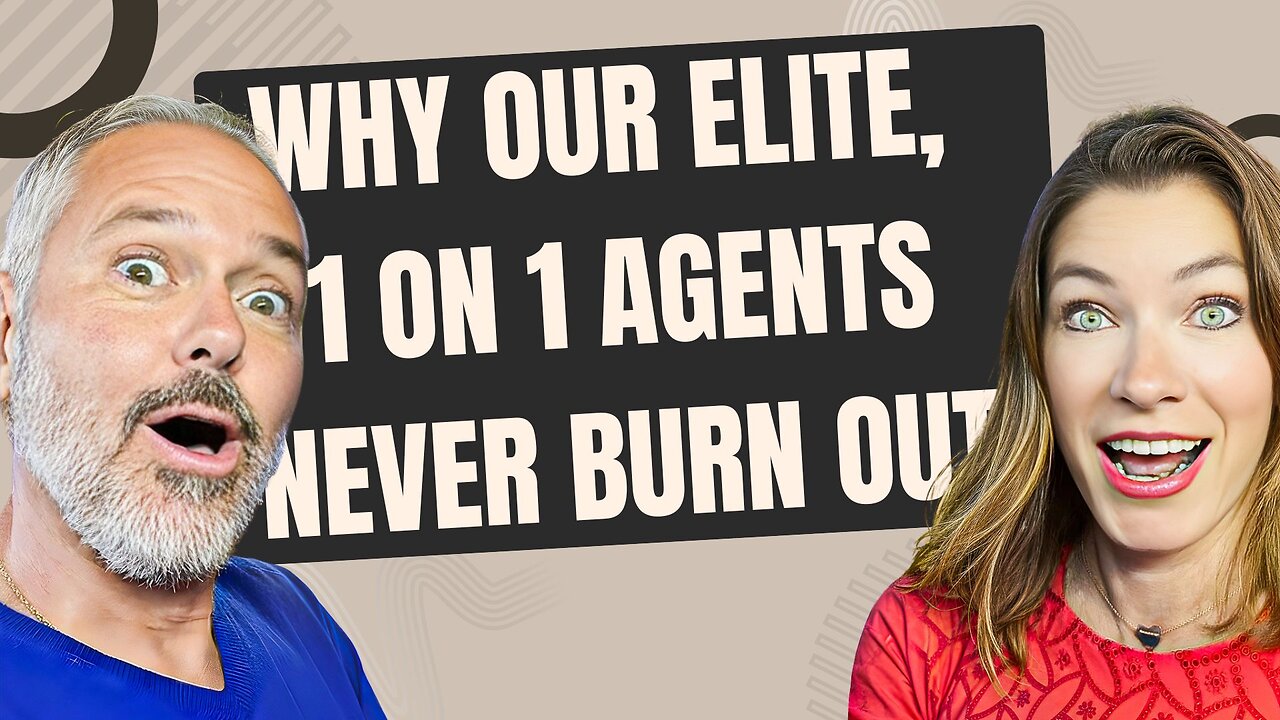 Why Our Elite, 1 on 1 Agents Never Burn Out