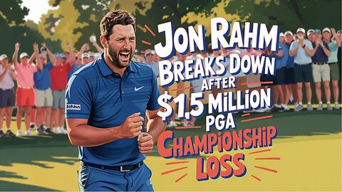 JON RAHM BREAKS DOWN After $1.5 Million PGA Championship Loss