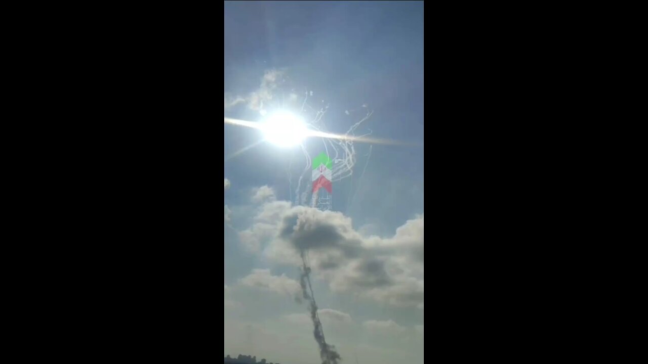 Iranian ballistic missiles impacting herzliya Tel aviv
