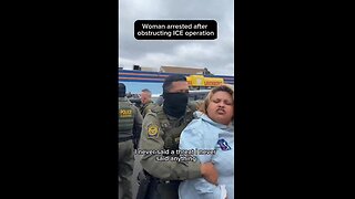 ICE: "You're under arrest for making a threat to a federal agent."