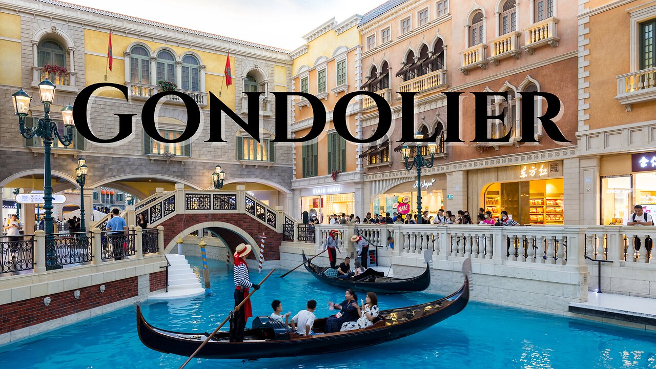 Gondoliers in Vegas The Venetian Resort in Las Vegas
