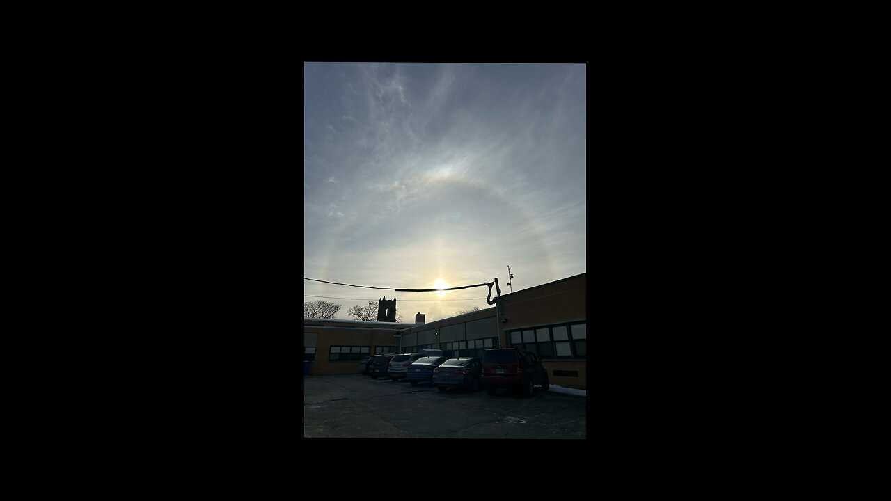 Rainbow in the sky
