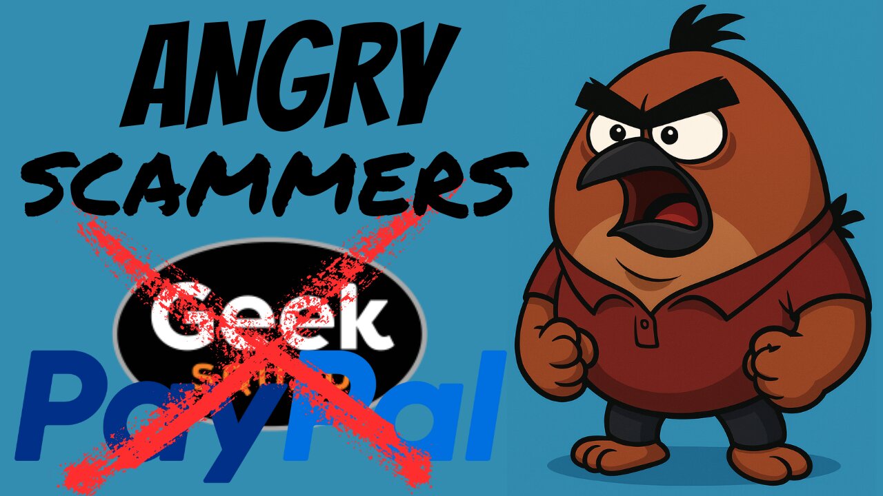 I’m Angry with Scammers!