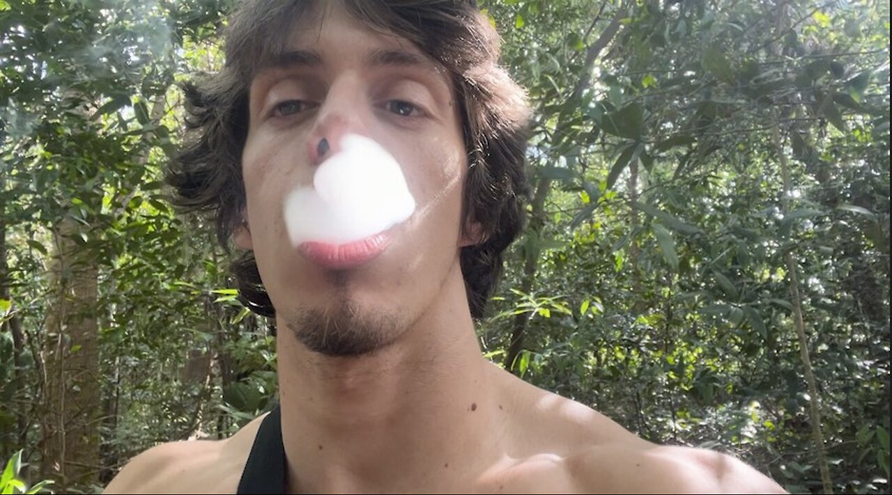 Smonking a joint BEFORE running for a change! (PED?)