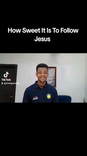 How sweet it is to follow Jesus