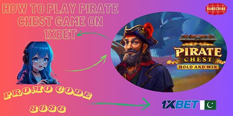 How to play pirate chest game on 1xbet...// 1xbet par pirate chest game kesay kheltay hein...???