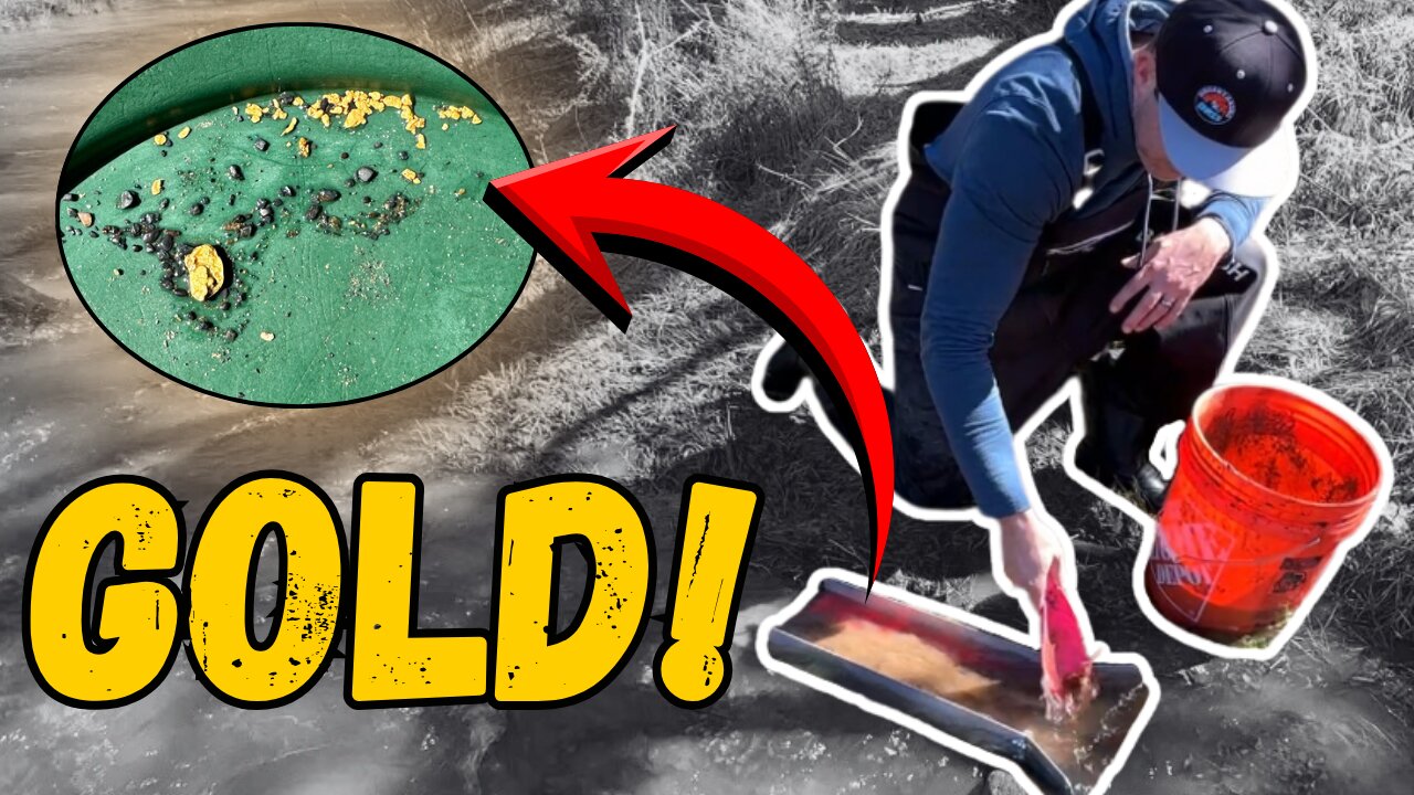 3D PRINTED SLUICE THAT CATCHES GOLD!