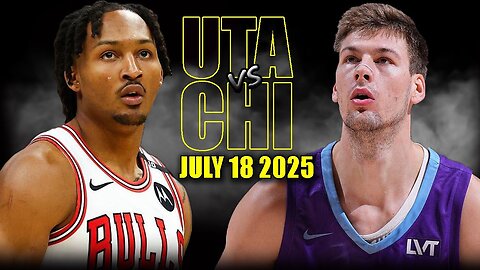 Chicago Bulls vs Utah Jazz Full Game Highlights | 2025 NBA Summer League