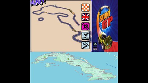 Stunt GP Remastered - Cuba Map - Modified and Update in 2025 - (Hard Level)