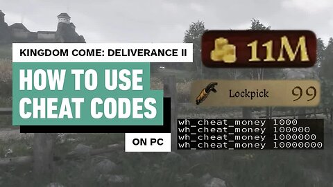 Kingdom Come Deliverance 2 - How to Use Cheats On PC