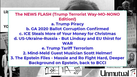 Liberty Conspiracy Live 12-22-25 US Piracy, Ukraine Drain, Guest Scott Helmer!