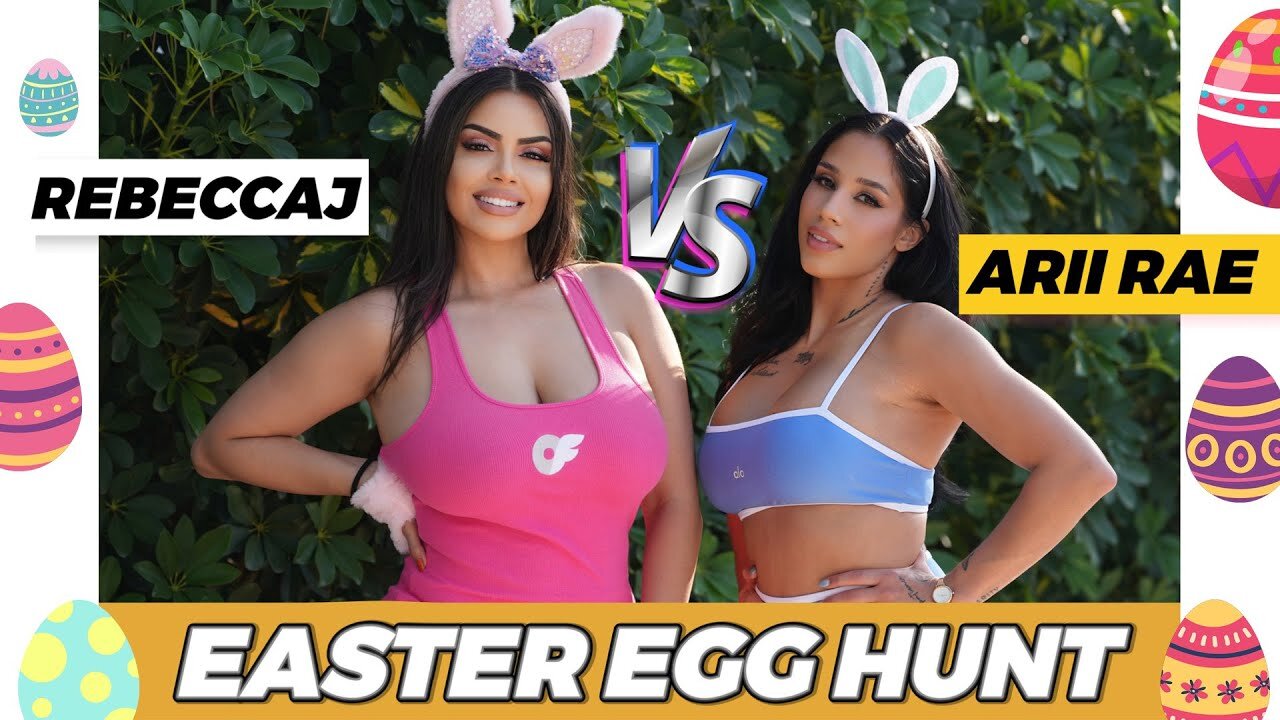 RebeccaJ Easter Egg Challenge vs AriiRae – You Won’t Believe Who Won!