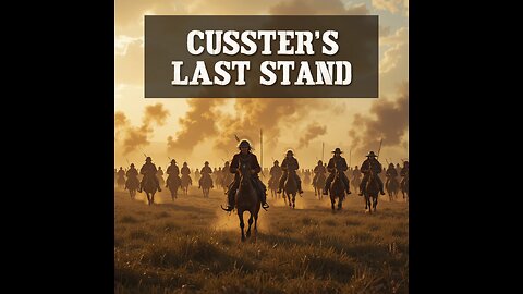 Here’s a sharp, emotional, TikTok-ready caption for your “Custer’s Last Stand” video: