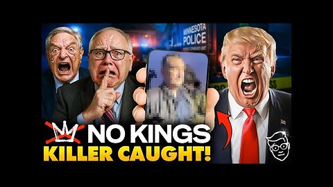 No Kings Political Assassin ARRESTED After Manhunt, Mugshot Released | Manifesto STILL Secret