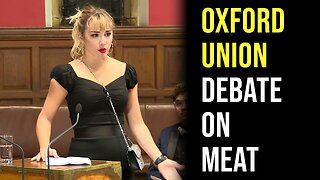 Mikhaila Peterson’s Oxford Union debate on eating meat