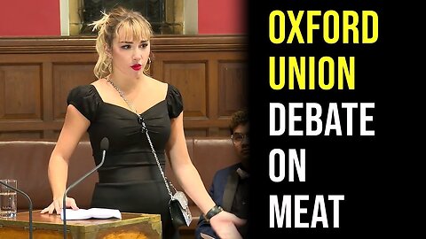 Mikhaila Peterson’s Oxford Union debate on eating meat