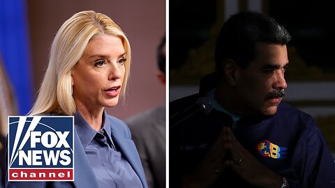 Pam Bondi announces Maduro INDICTED, charged