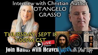 Interview with Christian Author, Otangelo Grasso | Blue Tapp LIVE!