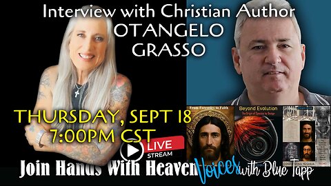 Interview with Christian Author, Otangelo Grasso | Blue Tapp LIVE!