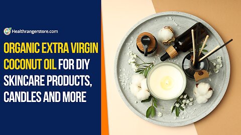 Organic Extra Virgin Coconut Oil for DIY skincare products, candles and more