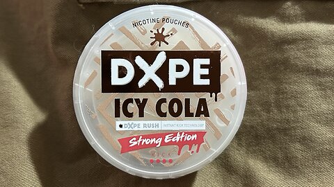 Dope Icy Cola (Nicotine Pouches) Review