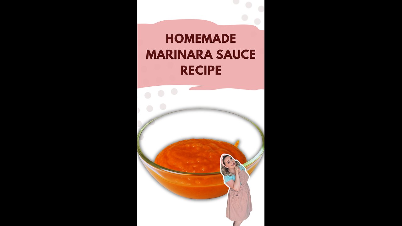 HOMEMADE MARINARA SAUCE | Easy, Rich, and Better Than Store-Bought