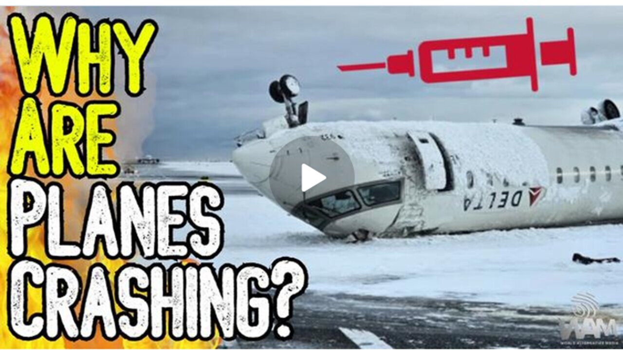 WHY ARE PLANES CRASHING?| From DEI to Vaccine Injuries |The COVERUP You Need To Know